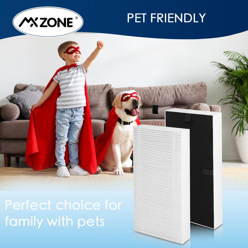 MXZONE True HEPA Filter Replacement Compatible with Febreze FRF102B and Honeywell Filter U, HHT270, HHT290 Series Air Purifier - Image 5